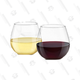 Four Stemless Wine Glasses | $17 | Amazon